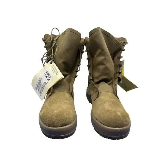 Belleville Military Army Combat Boot Hot Weather‎ Coyote AHWC Size 11.0W NWTS